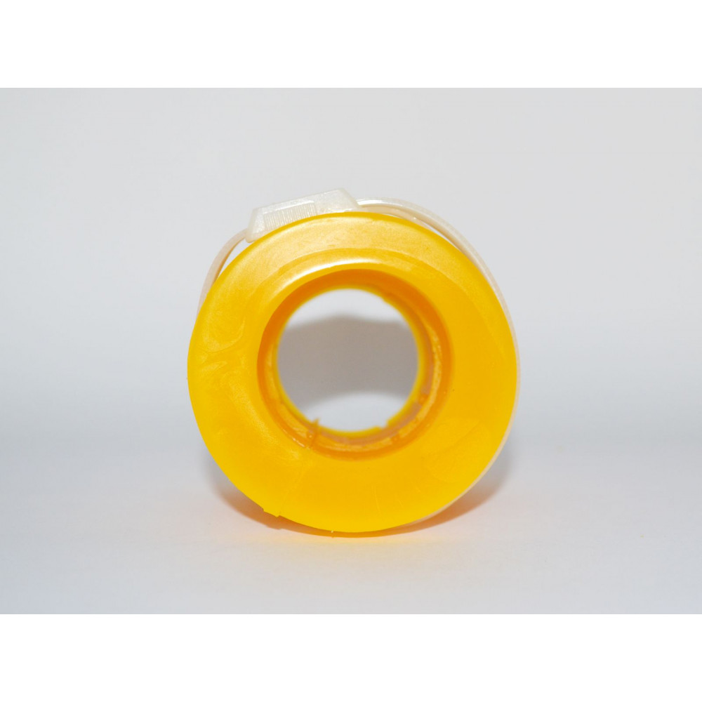 Поліуретанова втулка стабілізатора переднього d=36-36,5мм мітка жовта 